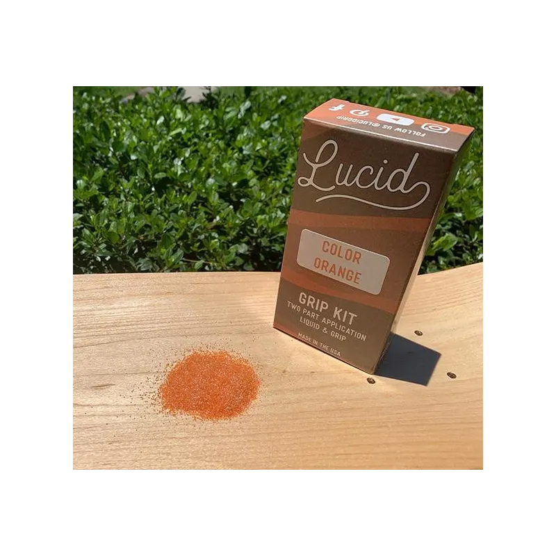 Lucid Grip Colored Clear Spray on Griptape