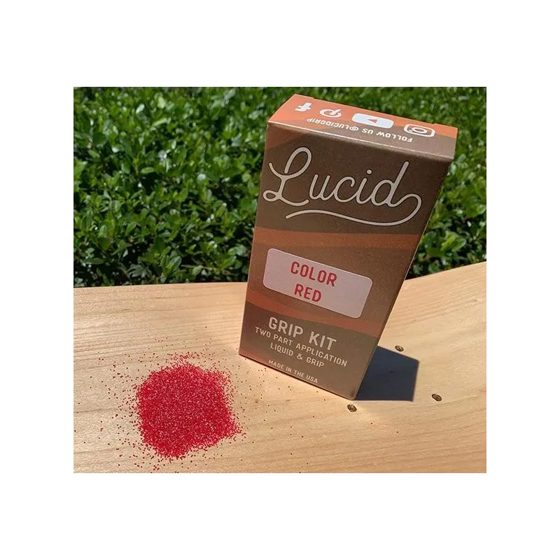 Lucid Grip Colored Clear Spray on Griptape