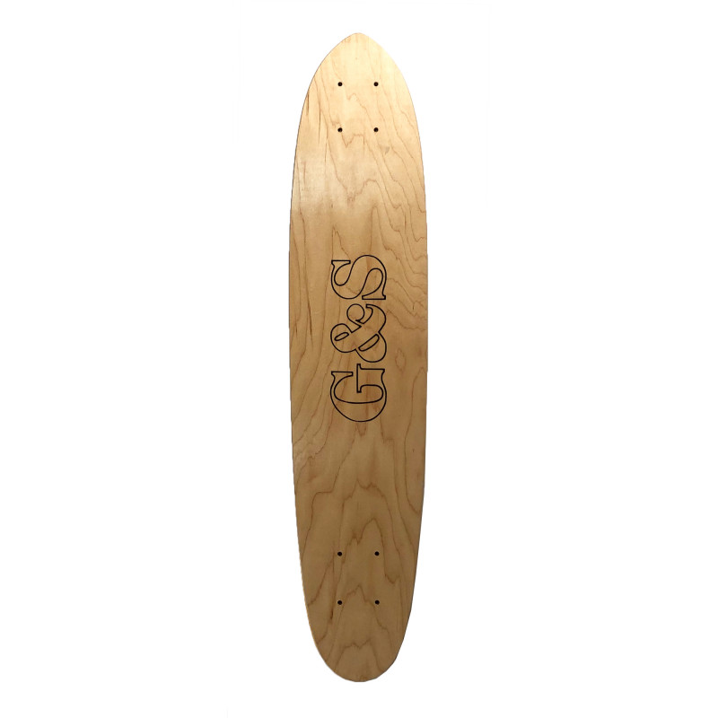 G&S Rockered Surf Check 6.5" - Old School Skateboard Deck G&S Rockered Surf Check 6.5" - Old School Skateboard Deck
