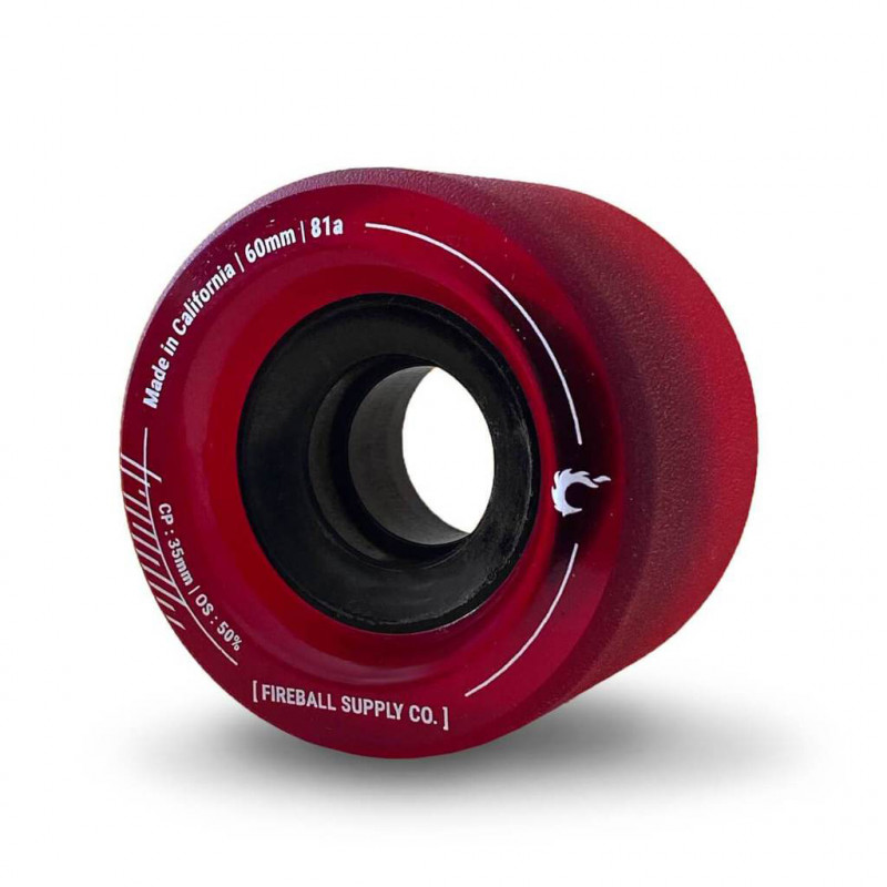 Fireball Tinder 60mm 81a Longboard Rollen