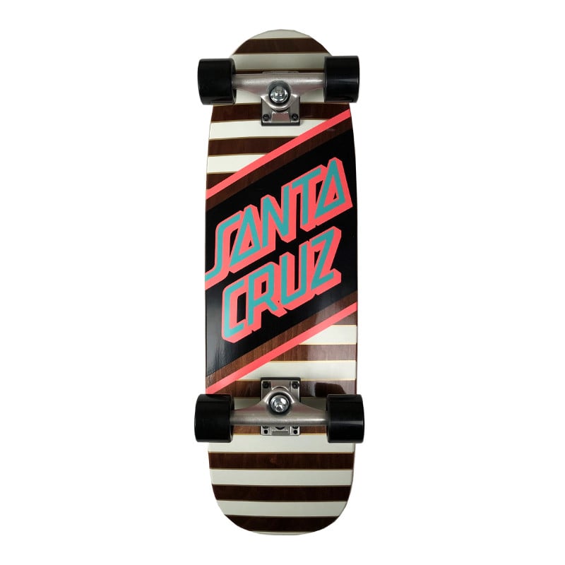 Santa Cruz Street Skate Brown 29.5" Cruiser Skateboard Complete Santa Cruz Street Skate Brown 29.5" Cruiser Skateboard Complete