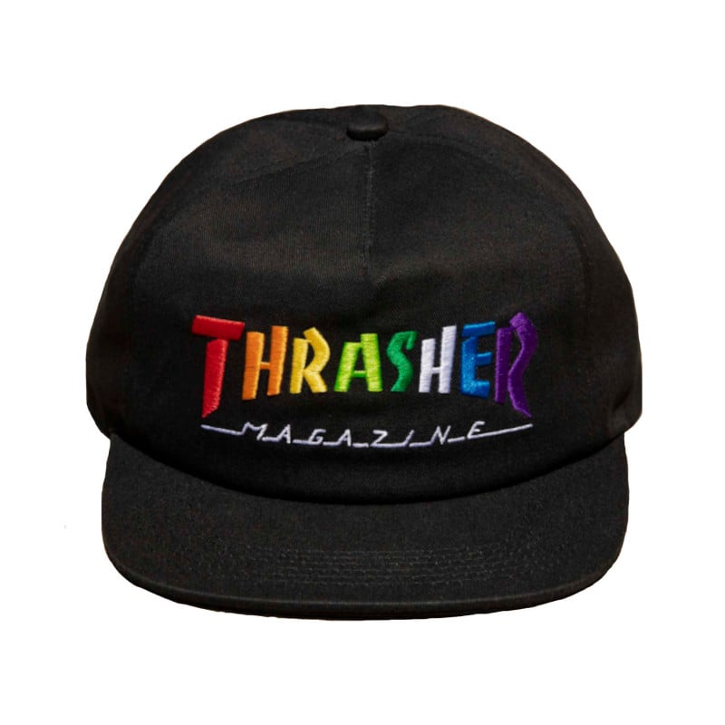 Thrasher Rainbow Mag Snapback Thrasher Rainbow Mag Snapback
