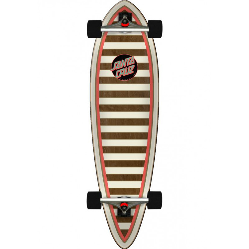 Santa Cruz Gold Stripe Pintail 33" - Longboard Complete Santa Cruz Gold Stripe Pintail 33" - Longboard Complete