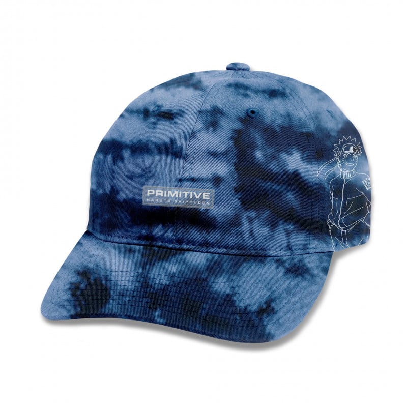 Primitive x Naruto Uzumaki Washed Strapback Cap Blue