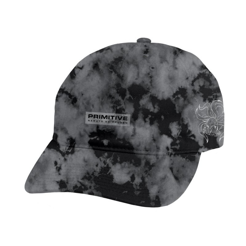 Primitive x Naruto Nine Tails Washed Strapback Cap Grey