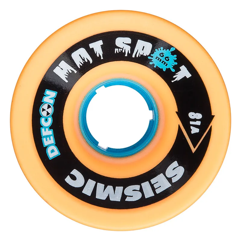 Seismic Hot Spot 66mm Longboard Wheels