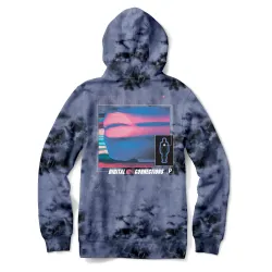 Primitive Connections Washed Hoodie Navy
