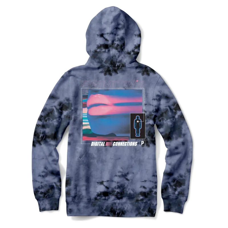 Primitive Connections Washed Hoodie Navy
