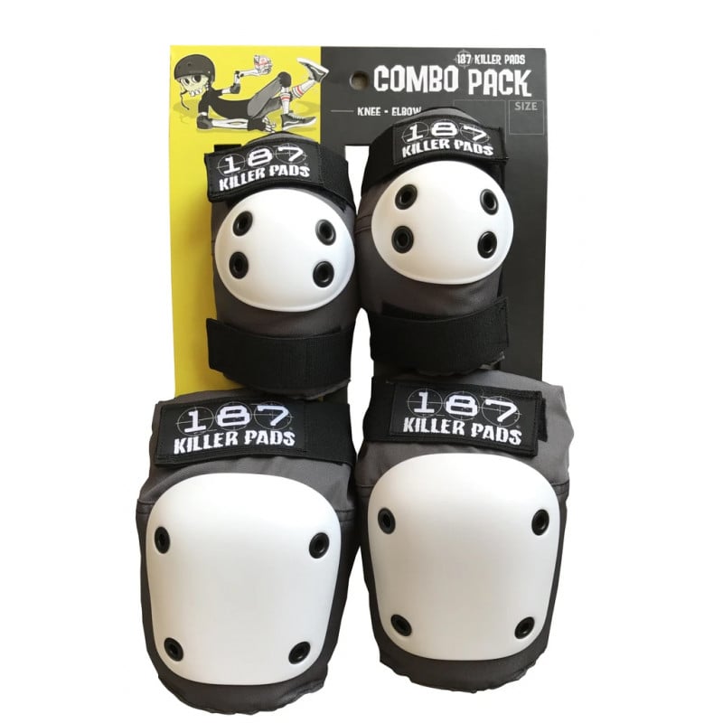 187 Knee And Elbow Pads Combo Pack