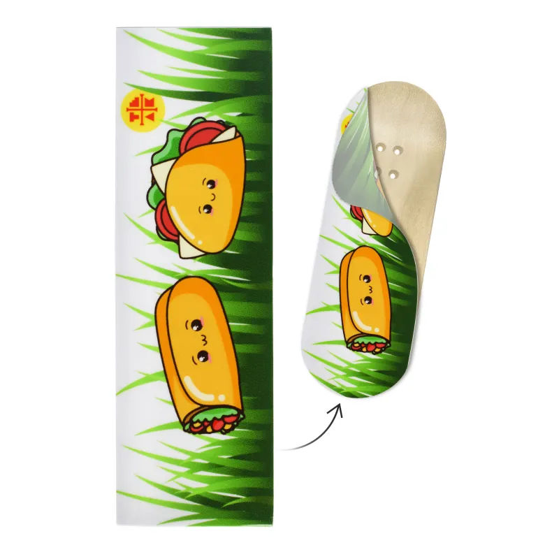 Teak Tuning Fingerboard Deck Graphic Wrap