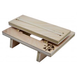 Teak Tuning Fingerboard Picnic Table