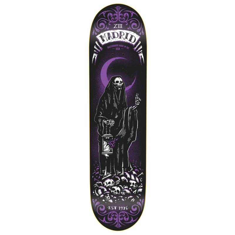 Madrid Reaper Tarot Card 8.25" Skateboard Deck