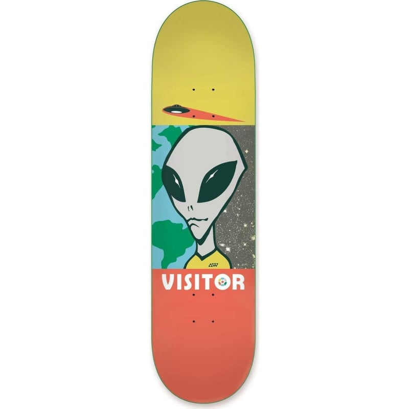 Alien Workshop Visitor Tourist SML 8.0" Skateboard Deck