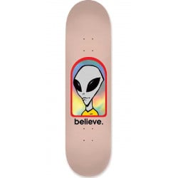 Alien Workshop Believe Hologram Pink 8.125" Skateboard Deck
