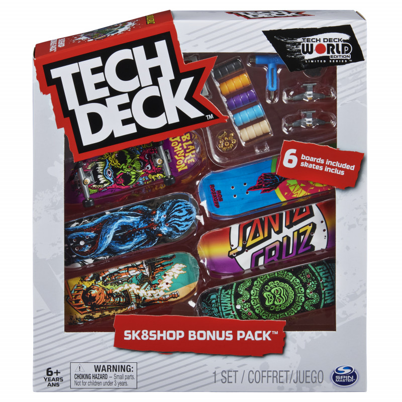 Tech Deck Fingerboard Sk8shop Bonus Pack Tech Deck Fingerboard Sk8shop Bonus Pack