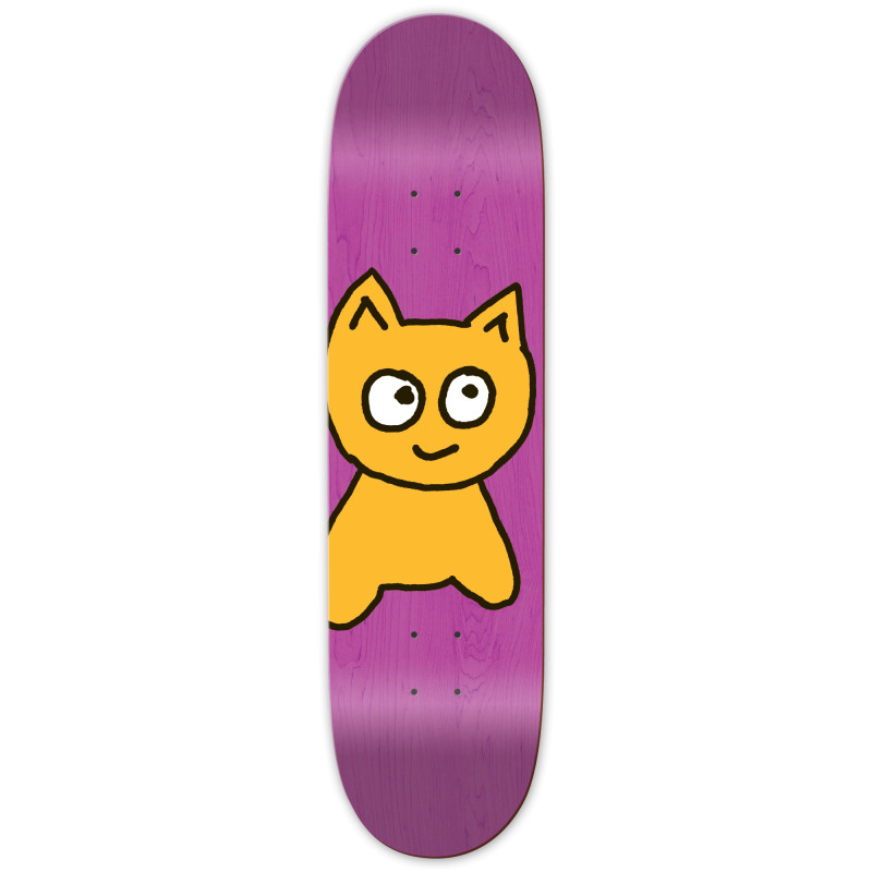 Meow Big Cat Natural Stain 8.5" - Skateboard Deck Meow Big Cat Natural Stain 8.5" - Skateboard Deck