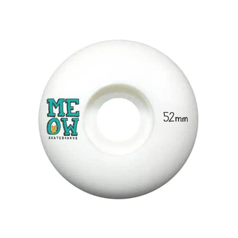 Meow Stacked Logo 52mm Skateboard Ruedas