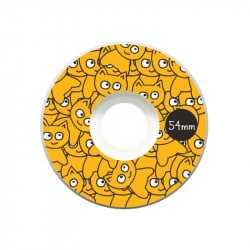 Meow Sticker Pile 54mm Skateboard Wheels