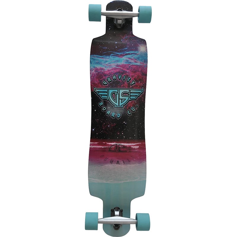 Gravity Beach Space 41" Longboard Complete