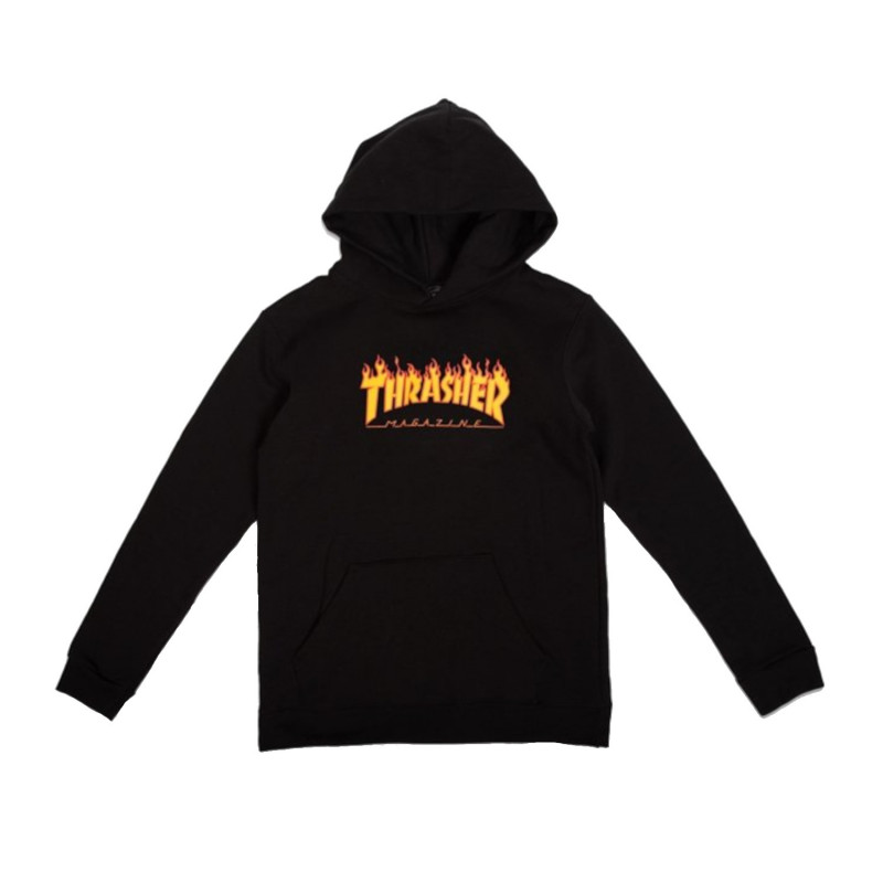 Vergelijkbaar Verschrikking druiven Thrasher Flame Kids Hoodie kopen bij de Skateboard shop van Nederland