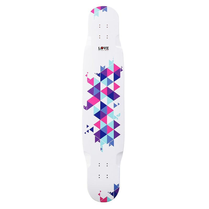 1Love Tapete 44" Topmount Longboard Deck