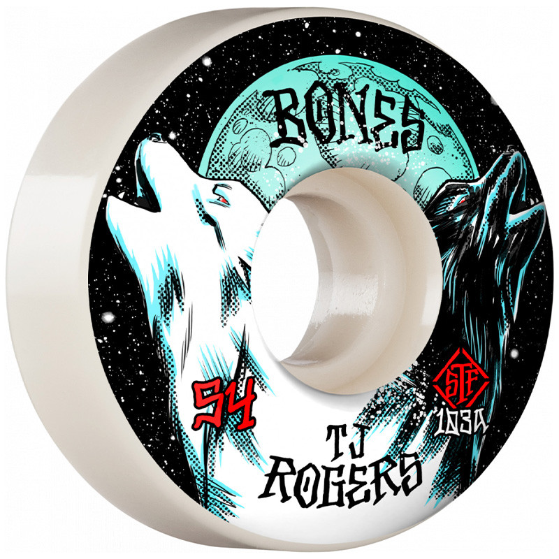 Bones STF Rogers Howl Slims V3 54mm 103A Skateboard Rollen