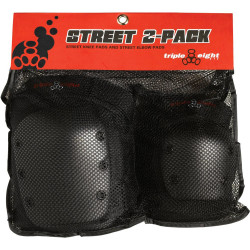 Triple Eight Street 2-Pack - Knee & Codo Protection