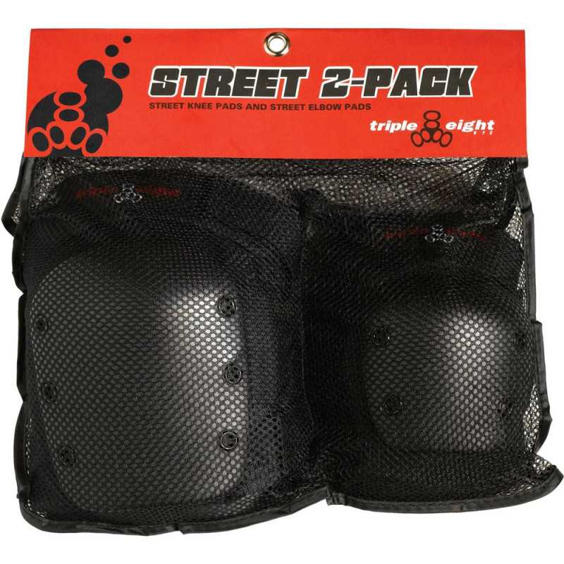 Triple Eight Street 2-Pack - Knee & Gomito Protection