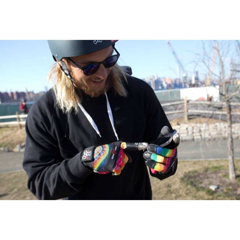 Triple Eight Tie Dye Downhill Gloves