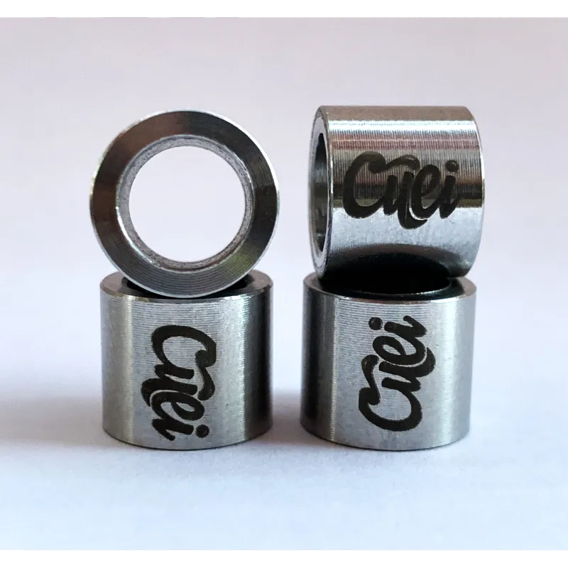 Cuei Stainless Steel Precision Spacers 10mm (for 8mm axles)