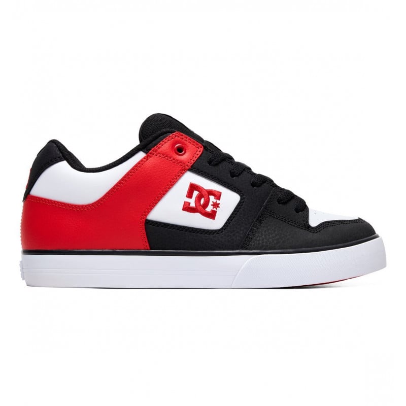 dc shoes white and red