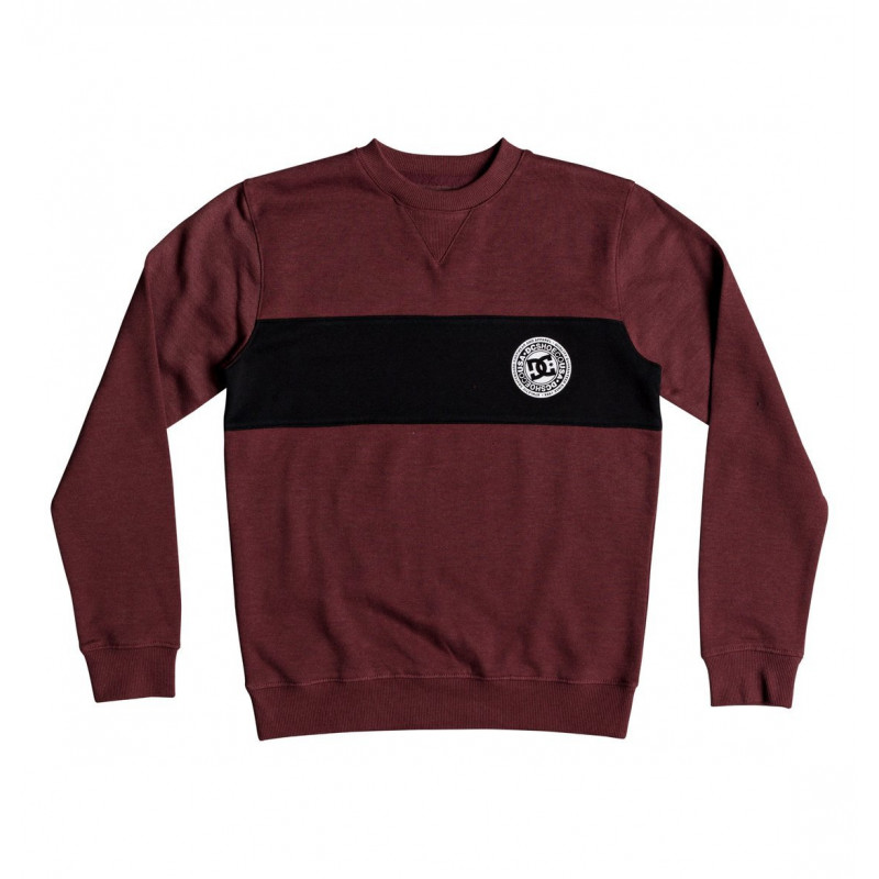 DC Rebel Block Crew Kids Sweatshirt DC Rebel Block Crew Kids Sweatshirt