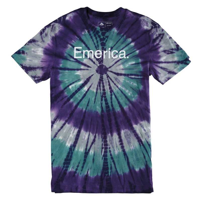 Emerica Pure 12 Burst Tie Dye T-shirt Emerica Pure 12 Burst Tie Dye T-shirt