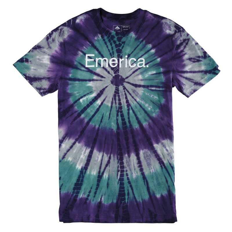 Emerica Pure 12 Burst Tie Dye T-shirt