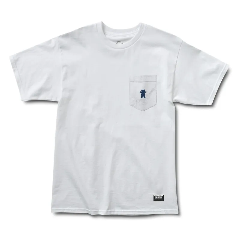 Grizzly OG Embroidered Pocket T-shirt