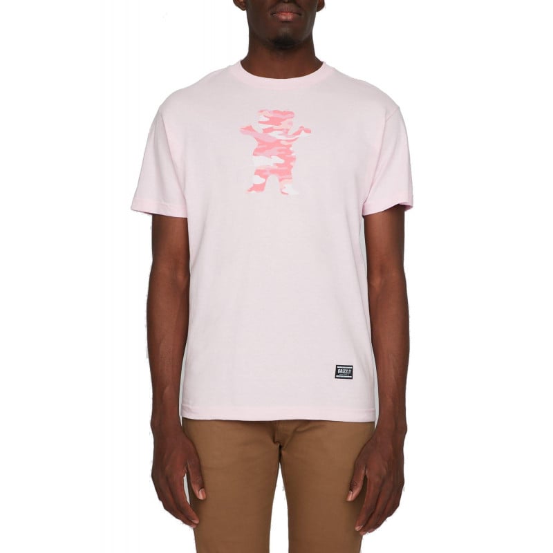 Grizzly Pink Camo OG Bear T-shirt