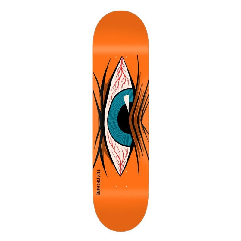 Toy Machine  Mad Eye Orange Pp 8.0" Skateboard Deck