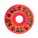 Dogtown K-9 Rallys Orange / Pink Swirl 52mm 99a Skateboard Wheels