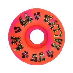 Dogtown K-9 Rallys Orange / Pink Swirl 52mm 99a Skateboard Ruote