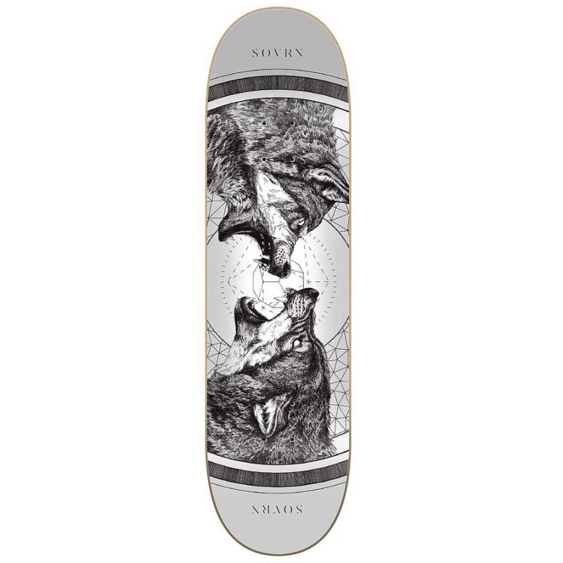 Sovrn Geri & Freki 8.0" Skateboard Deck