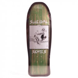 Dogtown Suicidal Pool Skater Reissue Stain / Fade - 30.5" x 10.125" - Old Skool Skateboard Deck