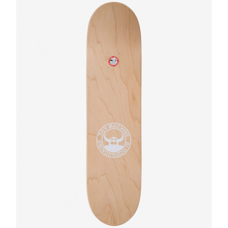 Toy Machine   Monster Face 8.0" Skateboard Deck