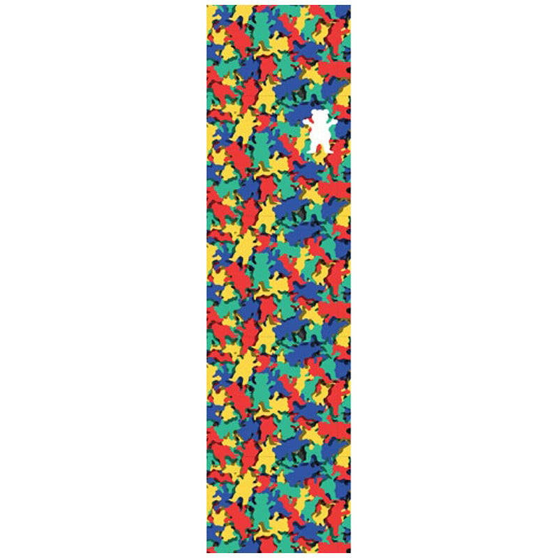 Grizzly Pattern Fill OG Bear 9.0" Sheet - Skateboard Griptape