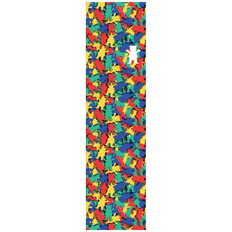 Grizzly Pattern Fill OG Bear 9.0" Sheet  - Skateboard Griptape