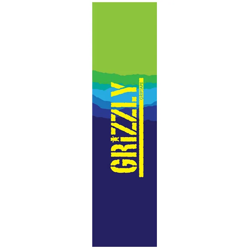 Grizzly Range Stamp 9.0" Sheet  - Skateboard Griptape