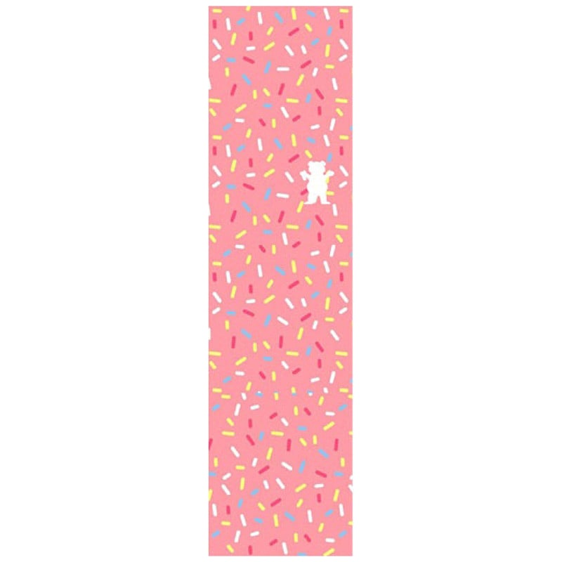 Grizzly Sprinkles OG Bear Pink 9.0" Sheet - Skateboard Griptape Grizzly Sprinkles OG Bear Pink 9.0" Sheet - Skateboard Griptape