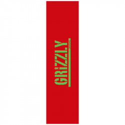 Grizzly Stamped Necessities 9.0" Sheet - Skateboard Griptape