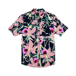 RVCA Bamboo Floral Short Sleeve Shirt