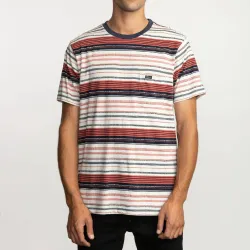 RVCA Deadbeat Stripe T-Shirt