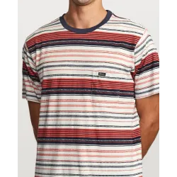 RVCA Deadbeat Stripe T-Shirt